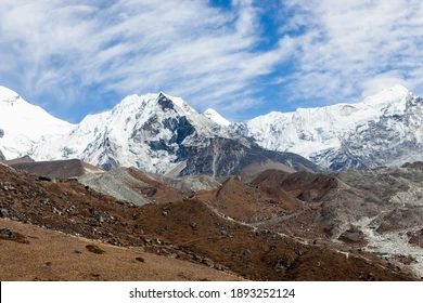 Island Peak Climbing with Everest Base Camp Trek landscape view